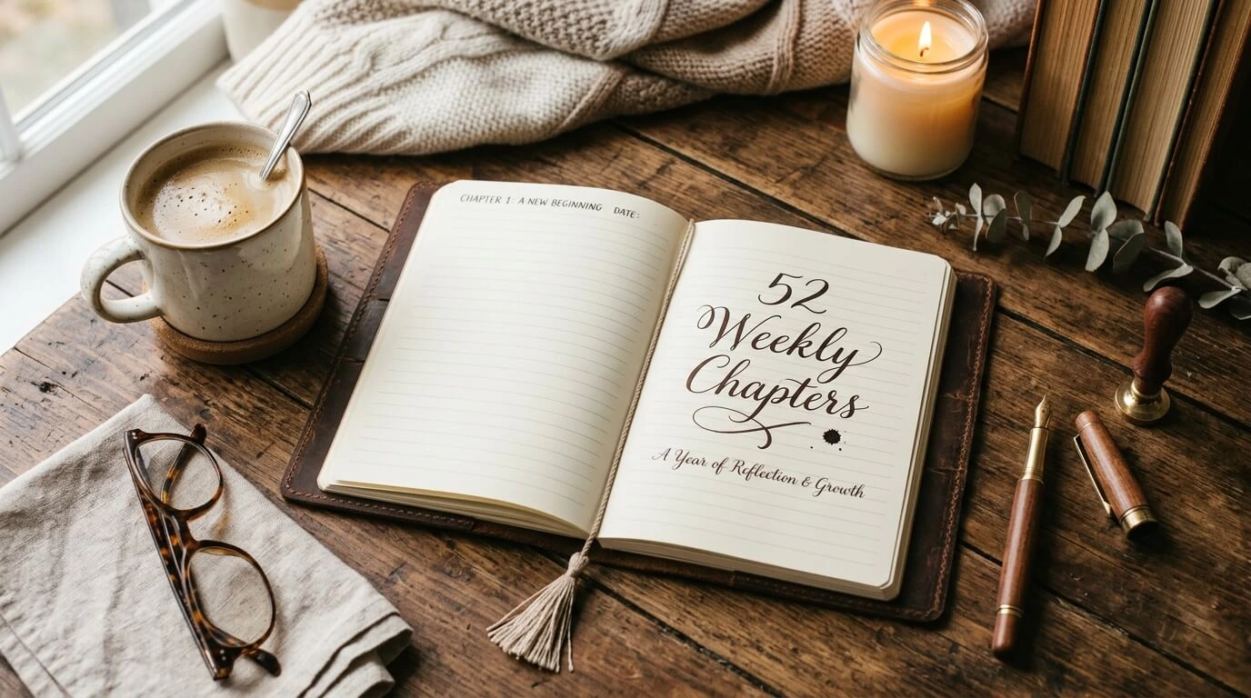 7 Powerful Facts About How Many Weeks in a Year You Should Know Open Leather Bound Journal On Table 202608061002 1