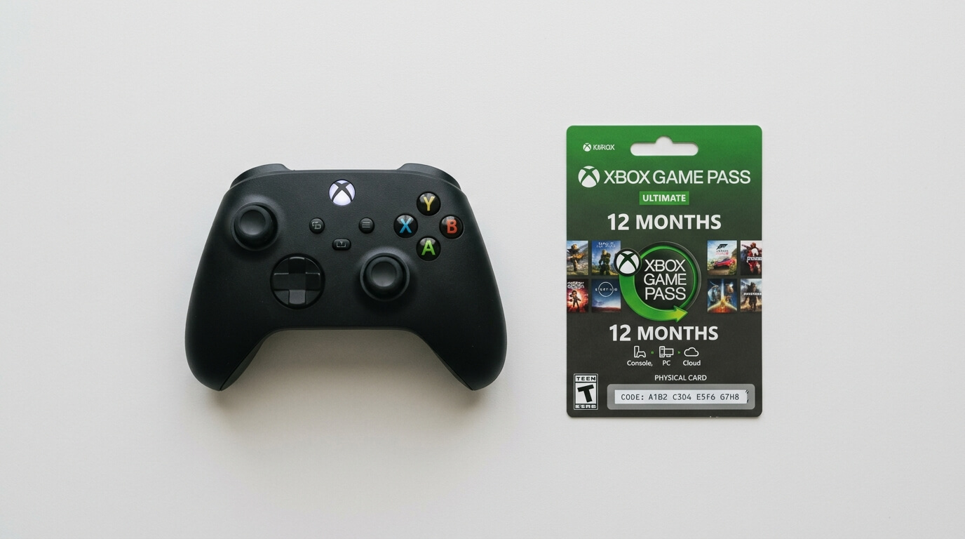 Xbox Game Pass Ultimate 12 Months: A Complete Guide for Gamers Xbox Gaming Accessories Flat Lay 202608192327 1