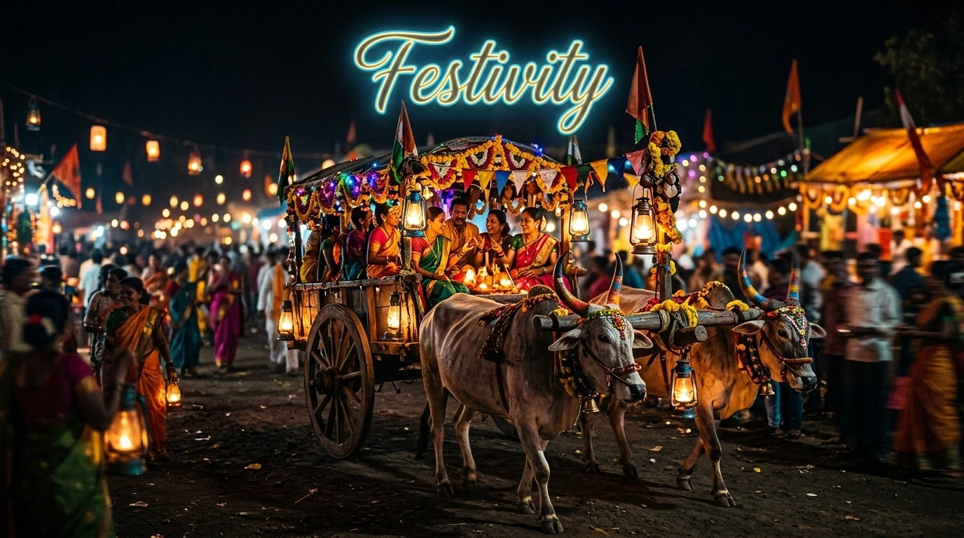 Bullock Cart At Village Festival 20260913105927 1