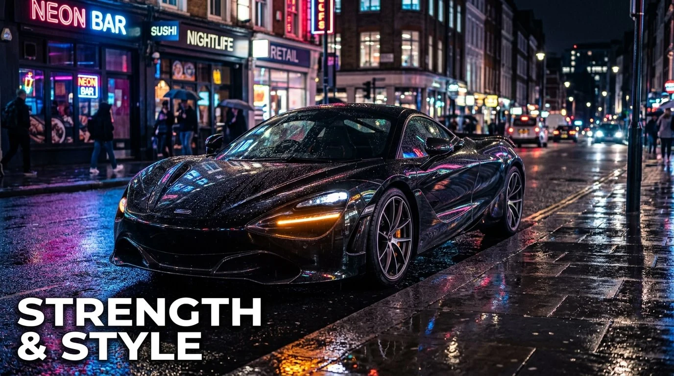 Sports Car On City Street 202609071049 1