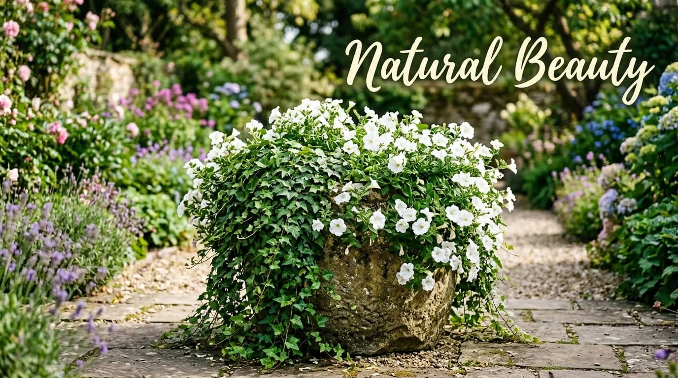 Stone Crock With Ivy Planter 202609060234 1