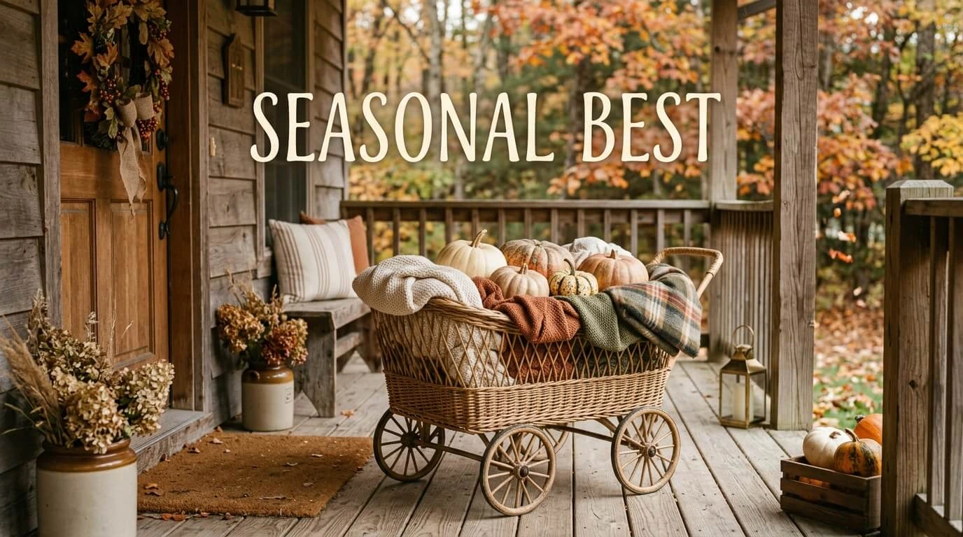 Cart: A Complete Guide to Choosing, Using, and Understanding Carts Wicker Cart With Pumpkins Blankets 20260913102518 1