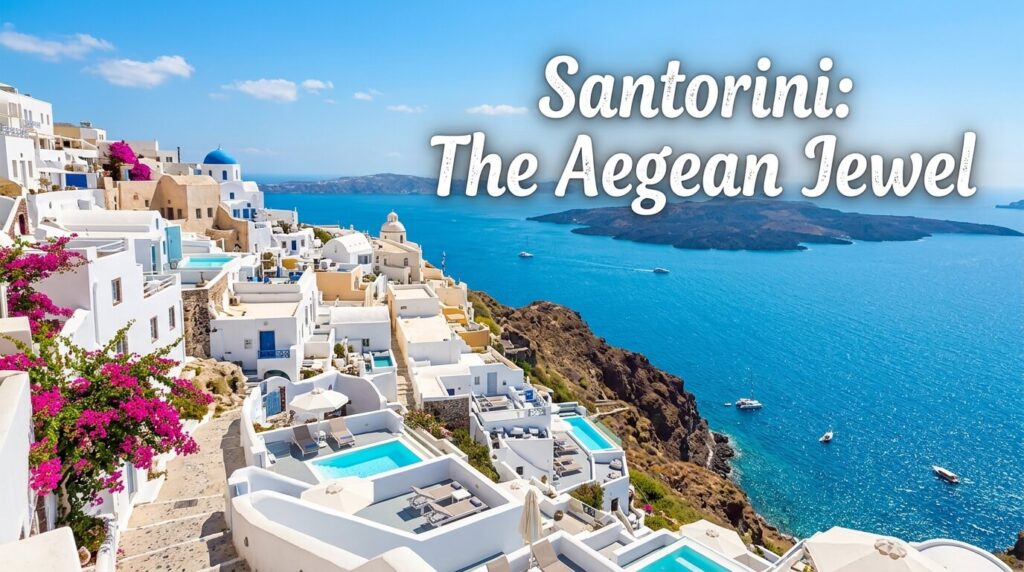 Where to Travel in Summer: 15 Amazing Destinations for Your Next Trip Santorini The Aegean Jewel 202609030318 1 1024x572